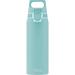 SIGG - stainless steel drinking bottle - Shield One - Suitable for carbonated drinks - league -proof - leakage -proof - light - BPA -free - 0.75l glacier 0.75 l single