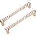 Cupboard Handles Copper Knobs Gold Cabinet Door Handles with Screws Bathroom Drawer Pulls Furniture Door Handles Wardrobe Door Knobs Bow Zinc Alloy Pull Knobs 2 Piece Holespacing192mm (Size : (Size Holespacing96mm