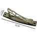 French Design Large Rectangular Hair Barrette Clip Pins - 2pcs Black 8CM - Buy Online on SooperMarket.com