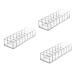 MAGICLULU 3pcs Box Makeup Storage Box Highlighter Organizer Tuba Stand Medicine Cabinet Make up Acrylic