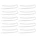 Pack of 10 hearing aid tubes flexible type R BTE earmold hearing aid tubes replacement acoustic tube type R (3.6 * 2.0 mm)