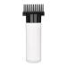 180ML Refillable Bottle For Hair Dye Shampoo Plastic Applicator Comb Dispensing Salon Oil Hair Coloring Hairdress Styling Tool