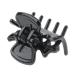 F Fityle 12-Piece Black Resin Mini Hair Clip Set - Hair Grippers & Claw Clips | Stylish Hair Accessories for All Hair Types - International Shipping - Buy Online on SooperMarket.com