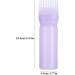 Hair Dye Bottle 160ML Shampoo Bottle Hair Comb Applicator Bottle Brush Bottle for Hair Dyeing Tool Purple Colouring Tools Accessories - Buy Online on SooperMarket.com