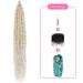 Buy DSoar 30 Deep Twist Crochet Hair - 3 Packs Ocean Wave Curly Bohemian Braids | Synthetic Hair Extensions for Women & Girls - 30inch 18/56c# - Buy Online on SooperMarket.com