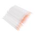 MUSISALY 100pcs Disposable Eyeliner Brush Eyeliner Blending Brush Make up Kit Cosmetic Eye Brush Nylon White