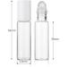 Zeoabsy 12 Pack 5ml Essential Oils Roller Bottles - Transparent Glass Perfume Bottles for Aromatherapy - Includes 2 Funnels & 1 Opener - Ideal for Travel - Buy Online on SooperMarket.com