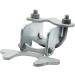 1-3/8 x 1-3/8 Galvanized Steel Kennel Gate Latch for Chain Link Fence - Dog Kennel Hardware - Buy Online on SooperMarket.com