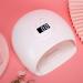 72W LED Nail Lamp Professional Painless Gel Polish Light with Powerful Motor & Detachable Base UV LED Nail Gel Curing Light with 36 Light Chips(UK 110-240V) - Buy Online on SooperMarket.com