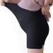 Maternity Modal Leggings Shorts | High Elasticity Adjustable Waist | Pregnancy Lounge & Yoga Shorts (Black) - Size L - Buy Online on SooperMarket.com
