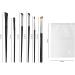 6 Eyeliner Brush Set With 1 Storage Bag Eyebrow Brush Concealer Brush Eyeliner Brush Silkworm Brush - Buy Online on SooperMarket.com
