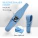 Buy Portable Razor Travel Case | Silicone Razor Protective Cover & Cleaning Brush - International Shipping - Buy Online on SooperMarket.com