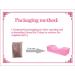 Pink Eyelash Extension Pillow - U Shape Neck Pillow for Beauty Salon | Comfortable Foam Velvet Pillowcase - Buy Online on SooperMarket.com