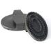Rhinegold Small Rubber Curry Comb-Black