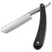 Union Razors SS5 Black Straight Shave Kit - Premium 3-Piece Set with Razor Brush & Wood Handle Stand for a Luxurious Shaving Experience - Buy Online on SooperMarket.com