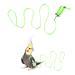 Pet parrot bird dishes bird dishes on the leash bird dishes and leash adjustable anti-bite flight training rope pet traction outdoors Fit wave sitting nymphensing my close