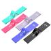 VEICK Resistance Loop Exercise Bands Elastic Workout Bands for Men and Women Set of 5 Different Resistance Levels Elastic Band for Home Fitness Stretching Strength Training Physical Therap Assorted Set(5)