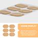 FOMIYES Toe Corn Pads - Self Adhesive Callus Cushions for Foot Care | 6 Sheets, Breathable Cotton, Corn Protector Stickers - Buy Online on SooperMarket.com