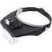 Head Mount Magnifier with LED Lights Headband Magnifier Head-Mounted Glass 1.2X 1.8X 2.5X 3.5X Lens Head Mount Magnifier Jewelers Glasses - Buy Online on SooperMarket.com