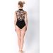 Limiles Women's Zip-Front Lace Net Back Tank Ballet Leotard - X-Small - Buy Online on SooperMarket.com