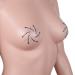 LUOEM Acrylic Nipple Covers Rhombus Shape Breast Face Jewels Gem Stones Bindi Stickers (White Black) - Buy Online on SooperMarket.com