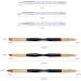 Nail Art Tip Round Flat Painting Drawing Carving Dotting Pen Builder Liner Acrylic Gel UV Polish Tools Painting Drawing Carving Dotting Pen - Buy Online on SooperMarket.com