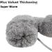 Baby Toddler Furry Winter Gloves Cold Weather Warm Knit Magic Mittens On String Kids Insulated Snow Warm Gloves with Fleece Lining for Baby Girls Boys 0-3 Years Gift B-Khaki - Buy Online on SooperMarket.com