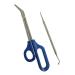 Long Handled Toenail Scissors and Clippers for Thick Nails Set Great for People with Difficulty Their Toes