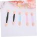 BELLIFFY 100 Pcs Eyeshadow Professional Makeup Brushes Travel Makeup Application Brushes Makeup Tools Size 2 Black - Buy Online on SooperMarket.com