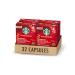STARBUCKS Holiday Blend for NESPRESSO VERTUO Limited Edition Medium Roast Coffee Sweet Maple and Herbal Notes 100% Arabica Coffee 8 Recyclable Capsules Pack of 4