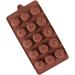 MAGICLULU 2pcs Decor Chocolate Silicone Molds Sphere Baking Silicone Candy Mold Candy Molds Silicone Moulds Cake Mold Silcone Molds Flower Baking Mould Cake Baking Molds Waffles Flowers mediumx2pcs Coffeex2pcs - Buy Online on SooperMarket.com