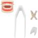 Metal Teeth Brace for Party Fashionable Jewelry Decoration Plated English Letter X Fits Most Tooth Sizes Portable - Buy Online on SooperMarket.com