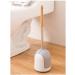 TEMKIN Set Modern Bamboo No Dead Ends Cleaning Tool Sturdy-Bristled Toilet Bowl Brush Space Saving Bathroom Accessories Anti-Drip Holder Brushes - Buy Online on SooperMarket.com