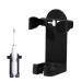 FAYNDE shower shaver holder - self -adhesive organizer for electric shavers - razor holder for shower wall razor holder for bathrooms hotel caravan motorhome black