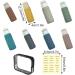 kawehiop Toiletries Bottle With Spacious Opening For Easy Loading Travel Containers For Toiletries.travel Containers Label paper - Buy Online on SooperMarket.com