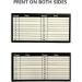 CAREWORX Playbook Wristband Inserts Wrist Coach Play Cards Sheets Youth Size - Buy Online on SooperMarket.com