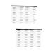 DOITOOL 4 Sheets Authentic Eyebrows Stickers Eyebrow Makeup Tools Eyebrow Stickers 3d Patch Water Proof