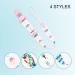4PCS Baby Pacifier Chain Clips - Secure & Stylish Pacifier Holder for Boys & Girls | Durable Fabric Bands - Buy Online on SooperMarket.com
