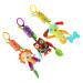 Bestonzon 3st toy toddler toy toys for toddlers baby bed toys children's bed toys toys rotating bells Cartoon-toys multifunction