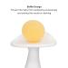 Newborn Teething Toy: Large Silicone Baby Teether Stick (Yellow/White) - Easy to Clean, Textured Handle - 6-12 Months - Buy Online on SooperMarket.com