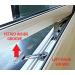 UPVC Window Restrictor Hook - Left Handed Child Safety Lock Catch - Buy Online on SooperMarket.com