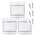 600 Counts Cotton Swabs Natural Double Tipped Organic Cruelty Free Ear Buds B01