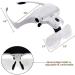 Xrten 5 Lens 1.0X/1.5X/2.0X/2.5X/3.5X Head Mount Magnifier with LED Professional Light Hands Free Headband Glasses Loupe for Reading Jewelry Loupe Watch & Electronic Repair - Buy Online on SooperMarket.com