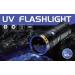 Darkbeam UV Torch 365nm Flashlight | Rechargeable Blacklight 36W LED | Portable Pet Urine Detector | Resin Curing & Leak Detection - Buy Online on SooperMarket.com