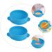 Stobok 8-Piece Silicone Waxing Bowl Set - Non-Stick Hair Removal Wax Heating Containers | 4 Blue Bowls (13.2x11cm) for Easy Stirring & Cleanup - Buy Online on SooperMarket.com