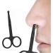TEMKIN Nose Hair Trimmer - Mini Stainless Steel Ergonomic Cutter for Men & Women - Portable Round Head Scissors in Silver - Best Beauty Tool for Smooth Grooming - Buy Online on SooperMarket.com
