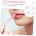 1 Set Lip Gloss Brush Silica Gel Beauty Products Miss Make up 5X1X0.5CM Pink - Buy Online on SooperMarket.com