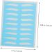 Angoily 8 Pairs Tool Eyebrow Shaping Stencils Eyebrow Practice Skin Card Eyebrow Trimming - Buy Online on SooperMarket.com