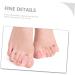 18pc Toe Spreaders & Eversion Toe Separator Pedicure Tools Set - Thumb Protector, Bunion Straightener, Toe Support - 2.8x2.2cm - Manicure Essentials - Buy Online on SooperMarket.com