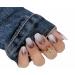 Zaubern gel4Home Nail Foils - 16 Pieces Espresso Boomer Nail Wraps | International Shipping Available - Buy Online on SooperMarket.com